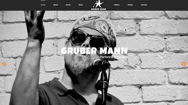 Web Design for Gruber Mann